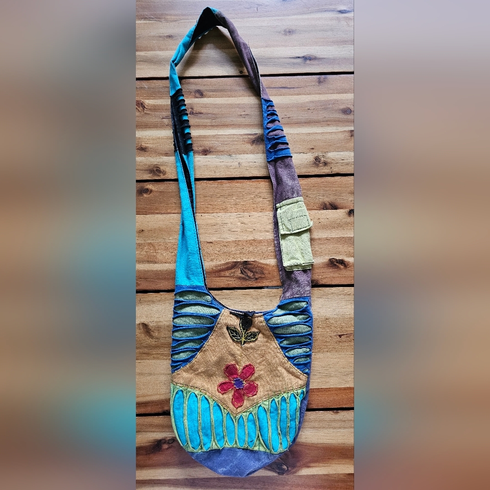 India Boutique Bohemian Crossbody Bag | Made in Nepal